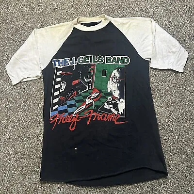 Vintage The J Geils Band Raglan Shirt 1981 80s Tour Promo Band • $129.99
