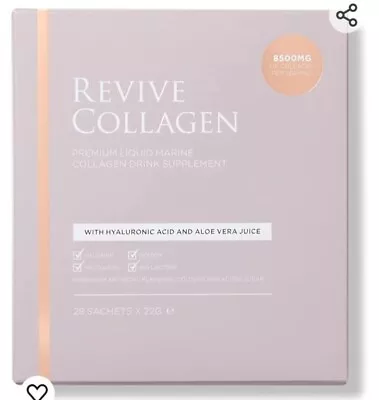 Brand New Revive Collagen Marine Drink Supplement 8500mg 14 Sachets • £24.99