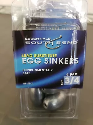 South Bend Nonlead 3/4 Oz Egg Sinkers (4 Pk)  • $1.50