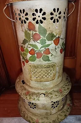 Vintage Nesco Painted Kerosene Parlor Heater Cover • $89