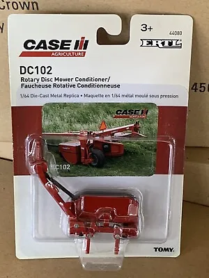 ERTL 1:64 Case IH DC102 Rotary Disc Mower Conditioner • $9.95