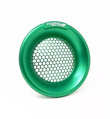 Torque Solution Turbo Velocity Stack Shield Green For 4  Inlet • $279.99