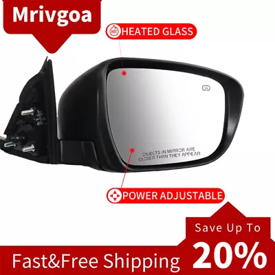 Right Side Power Heated Mirror For Nissan Rogue 2017-2020 Manual Folding W/ Lamp • $69.99