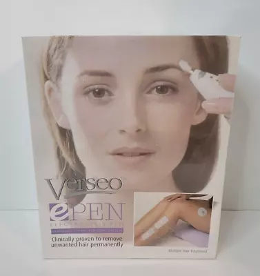 Verseo EPen Electrolysis Pen Permanent Hair Removal System Brand New Sealed • $35