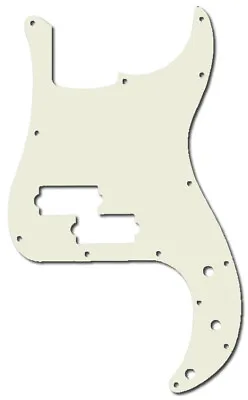 GT 3-Ply P-Style Bass Guitar Pickguard In White (Pk-1) • $22.99