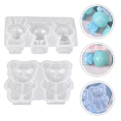 Bunny Resin Mold Diy Rabbit Silicone Mold Bunny Baking Mold Crystal Epoxy Mold • $9.30