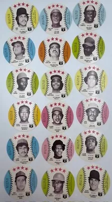 1976 Isaly's Baseball Discs COMPLETE SET Hank Aaron HOF Brewers • $0.99