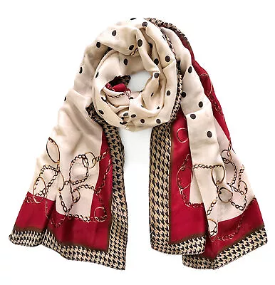 Wrapables Silk Like Satin Polyester Large Scarf Wrap • $15.99