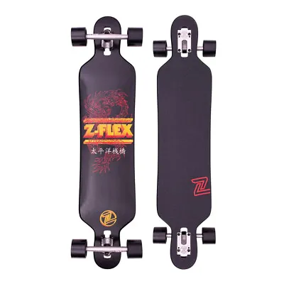 Z-Flex - Dragon Series Drop Through Longboard 41.5  Skateboard • $138.68