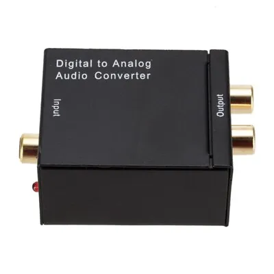 £7.21 • Buy Digital/Coaxial Fiber Analog Output Converter