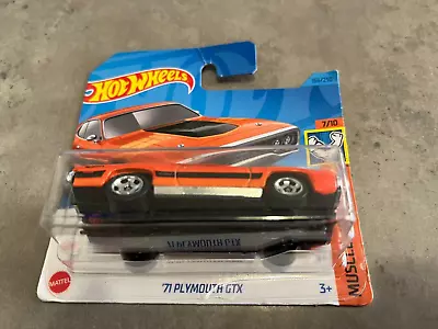 New Hot Wheels On Short Card - 71 Plymouth Gtx • £1.75