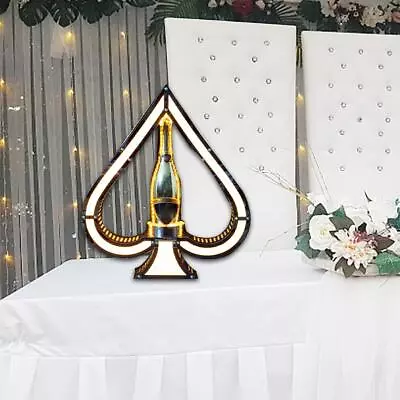 Champagne Bottle Display Stand - Ace Of Spades VIP Lights Bottle Service H4B7 • £78.63