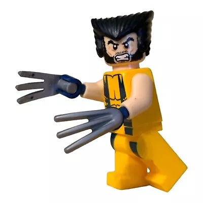 £18.44 • Buy LEGO Marvel Super Heroes X-Men Wolverine Minifigure W/ Claws Sh017 6866