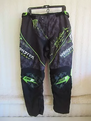 O'Neal MX Monster Energy Drink T. Ferry Replica Motocross Pants Men's Size 38 • $19.99