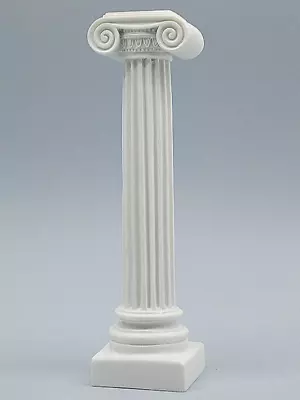 Ionic Column Statue Marble Handmade Ancient Greek Sculpture • $65