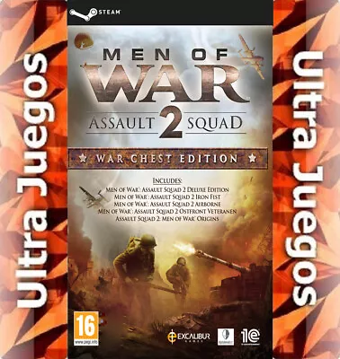 Men Of War: Assault Squad 2 War Chest Edition Steam Key Digital • $24.22