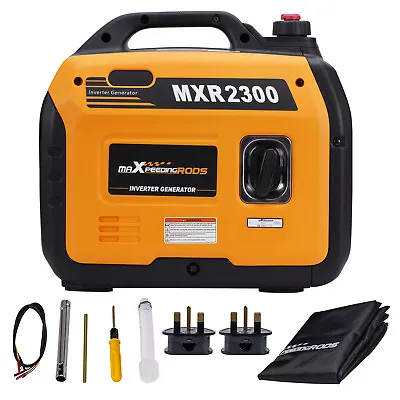 Petrol Generator 4 Stroke Engine 2300W Portable RV Travel Camping Economy Mode • £315.99