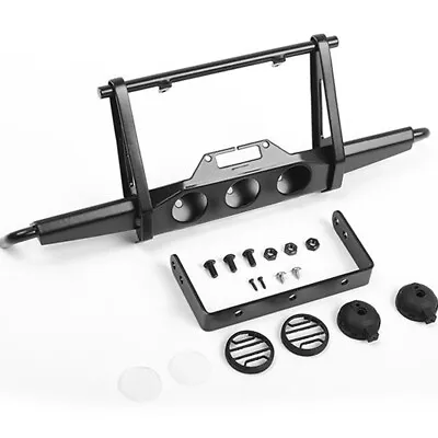 RC4WD VVV-C0956 Shirya Front Winch Bumper Black W/ Lights : Vanquish VS4-10 • $92