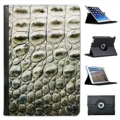 American Crocodile Skin Folio Leather Case For IPad Mini & Retina • £11.99