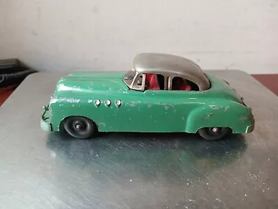 Vintage Hubley Kiddie Toy Metal Convertible Car #465 Green • $45