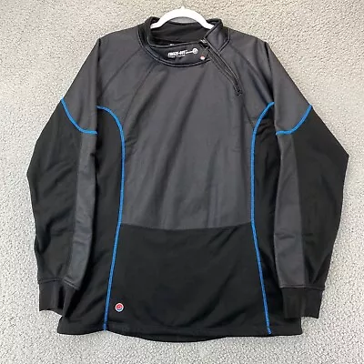 Freeze Out Thermal Protection Adult 2XL XXL Black Moto Pullover Jacket Mens • $23.40