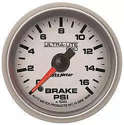 Auto Meter Ultra-Lite Pro Brake Pressure Gauge 2 1/16  1600Psi 8926 • $151.99