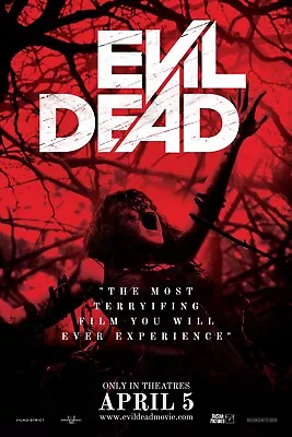 Evil Dead Movie Poster 2013 - 11x17 Inches | NEW USA • $15.99