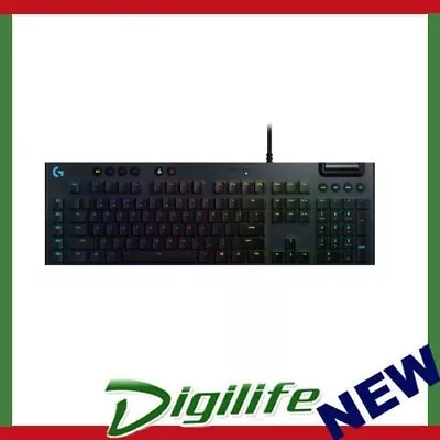 $209 • Buy Logitech G815 Lightsync RGB Mechanical Gaming Keyboard Linear