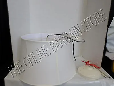 $79.99 • Buy Pottery Barn Kids PBK Concave Hanging Drum Pendant FLUSHMOUNT Light Chandelier 