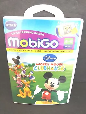 Vtech Mobigo Touch Learning System Case And Manual ONLY Mickey Mouse Clubhouse • $21.50