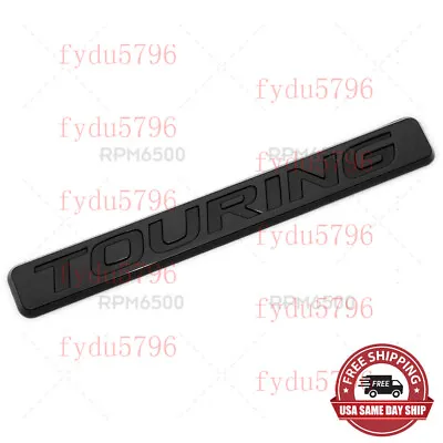 Honda Civic Touring Rear Trunk Letter Logo Badge Emblem Nameplate Gloss Black • $13.99