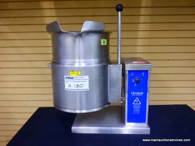 Cleveland KET-6-T 6 Gal Electric Steam Kettle Manual Tilt • $2500