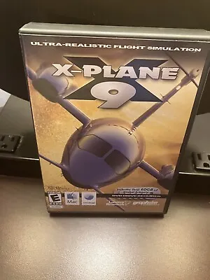 $18 • Buy X-Plane 9 (mac/ Universal 4 Dvd Ultra Flight Simulator Video Game Training Kit+