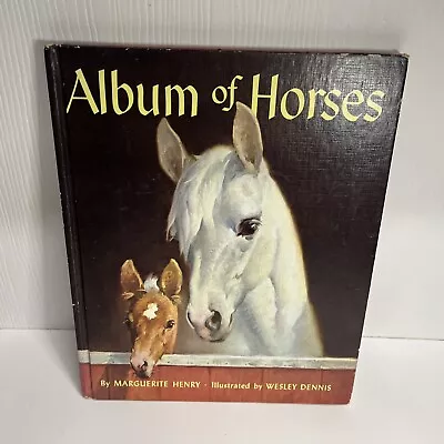 Album Of Horses︱Hardcover ︱ Henry Marguerite︱ • $23.99