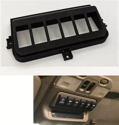 6 Gang Carling Switch OVERHEAD CONSOLE Mount PANEL For NISSAN GU PATROL Y61 • $39