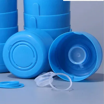 5 Reusable Snap Button Cap Seal Lid Replace For 55mm 3-5 Gallon Water Bottle Jug • $4.89