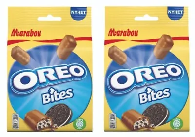 2x Marabou Oreo Chocolate Candy Bites With Cookie Crisps Sweets 145g • $30.85