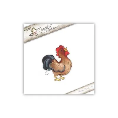 Magnolia Rubber Stamps Rooster - B7 NEW • $4