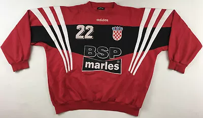 Croatia Hrvatska 1990s Handball Adidas Player Match Game Worn BSP Marles Jersey • $174.99