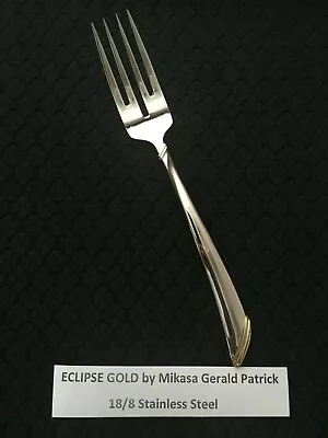 Eclipse Gold Mikasa Gerald Patrick 18/8 Stainless Steel Meat Fork Free Shipping  • $8.49