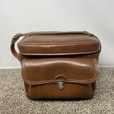 Vintage Leather Camera Bag. US Seller • $30