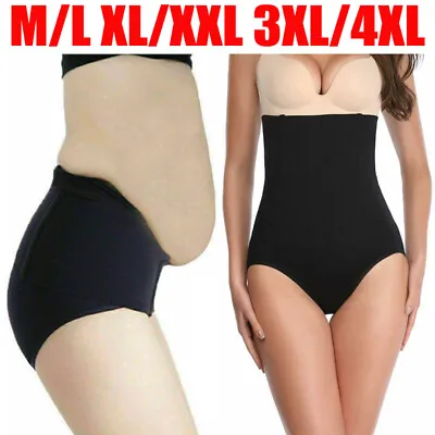 Womens Magic High Waist Slimming Knickers Briefs Firm Tummy Control Underwear UK • £4.98