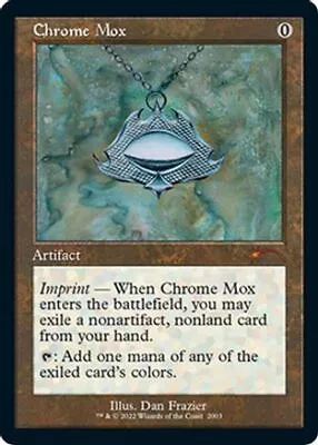 Chrome Mox Regular 2003 Secret Lair Drop Series SLD Mythic • $129.99