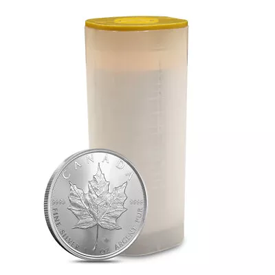 2024 1 Oz Canadian Silver Maple Leaf Tube (25 Coins BU) • $766.47