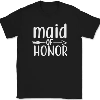 Maid Of Honor T-Shirt Wedding Party Bride Groom Event Group Gift Tee • $12.98