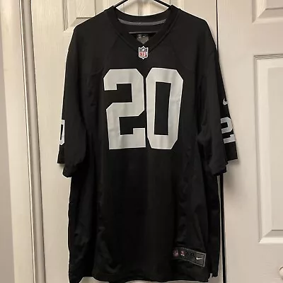 Raiders Darren McFadden NIKE NFL Jersey XXL Black • $29.99