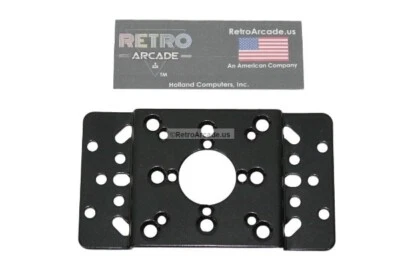 $6.95 • Buy Universal Arcade Joystick Adapter Plate For Mag Stik + Mag Stik Plus, Sanwa More