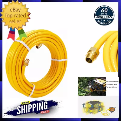 CSST Corrugated Stainless Steel Tubing 100 Ft 3/4  Flexible Natural Gas Line Pip • $190.44