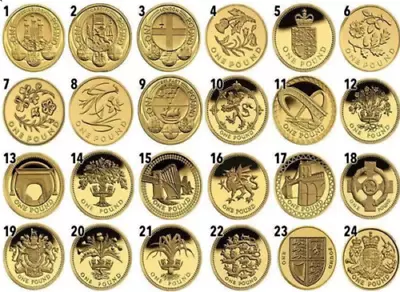 £1 One Pound Rare British Coins Coin Hunt 1983-2015  • £16.95