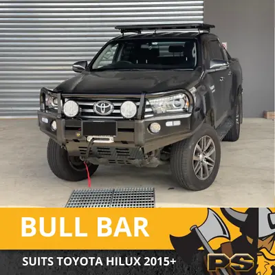 PS4X4 63mm Deluxe Bull Bar To Suit Toyota Hilux GUN N80 Revo 2015 + ADR Approved • $1199